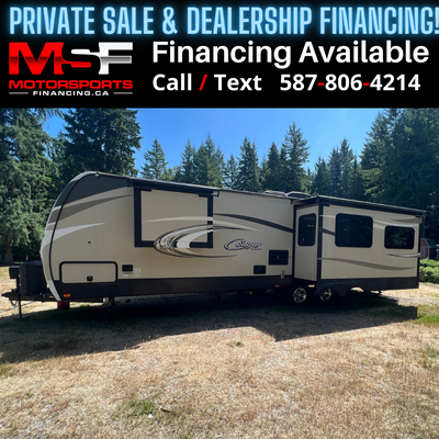 Welcome to Motorsports Financing - Kelowna! 2017 Keystone Cougar