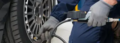 TPMS Tire Pressure Monitoring System Service Low Tire Pressure Warning Light? We Can Help If you see...