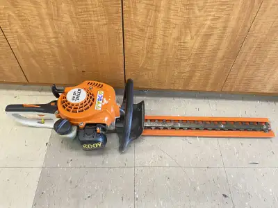 Stihl HS 45 18" Hedge Trimmer Gas - $199 Our price: $199 + tax (Please mention this ad in store to g...