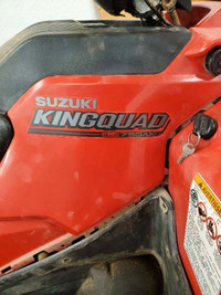 2019 Suzuki Kingquad 750 Parts