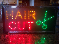 INCREASE YOUR SALES WITH  A  HAIR CUT SIGN