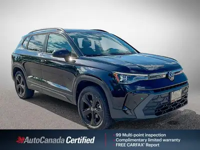 This Volkswagen Taos delivers a Intercooled Turbo Regular Unleaded I-4 1.5 L/91 engine powering this...