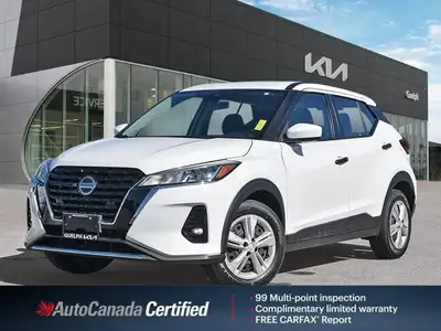 Navigate your daily commute and urban adventures with ease in this 2021 Nissan Kicks S. This crisp W...