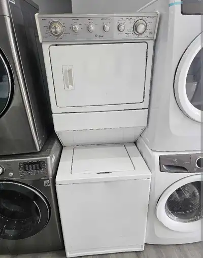Whirlpool 27" White 2in1 Washer & Electric Dryer Combo CAN DELIV, View more
