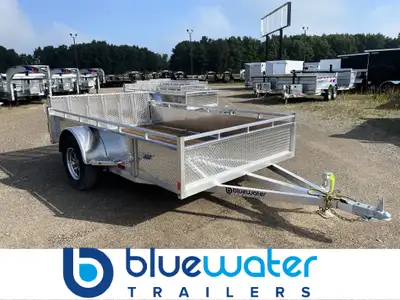 Canadian Mennonite Built Single Axle Aluminum Utility Trailer is $4,495.00 or $89.89/month! Ord: E22...