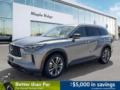 Embark on new adventures and elevate your daily commute in the stunning Gray 2025 INFINITI QX60 LUXE...