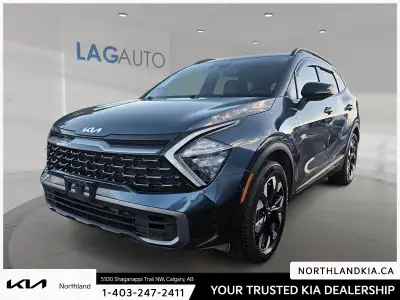 2023 Kia Sportage X-Line Ready for anything, from the streets of Calgary to the highways of Alberta,...