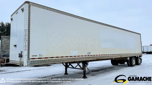 2008 MANAC 48' DRY VAN REMORQUE FERME in Heavy Equipment in Longueuil / South Shore - Image 3