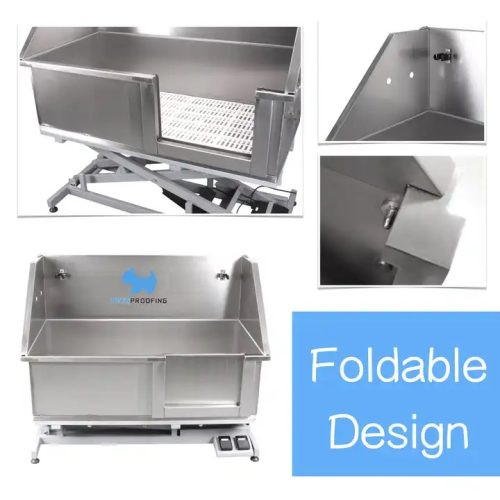NEW STAINLESS STEEL PROFESSIONAL GROOMING LIFT WASH TUB 1127856 in Accessories in Prince Albert - Image 3