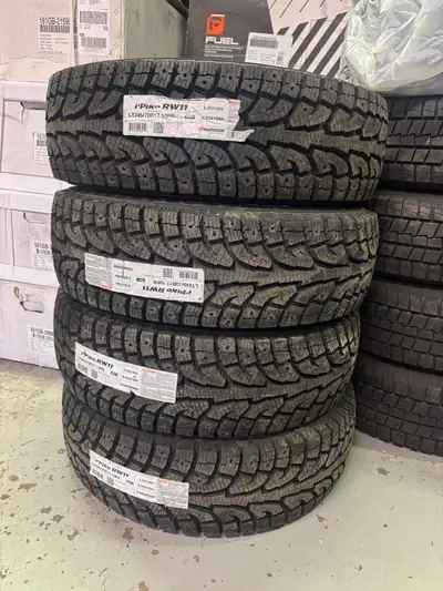 NEW LT245/70R17 HANKOOK I*PIKE RW11 WINTER SET OF 4 Set of FOUR (4) brand new LT245/70R17 Hankook i*...
