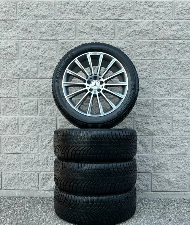 (95%) 4x MB GLC 43 AMG 20" OEM Winter Wheels Package in Tires & Rims in City of Toronto - Image 2