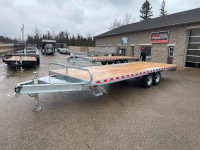 Galvanized 24ft Deckover Flatbed 14,000lb