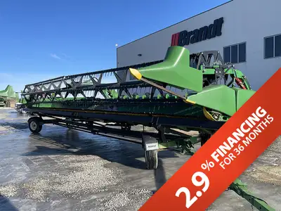Platform size: 40 Feet, Platform Kind: Flex/Draper, Dual knife drive, Poly tine pickup reel 2014 Joh...