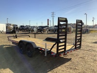 18ft Flatbed Trailer for Sale in Nisku, AB MODEL: CE718-10k SIZE: 80in. X 216in. 2,711 lbs PAYLOAD:... (image 6)