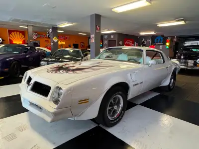 Trans am 1976 moteur MATCH NUMBER 455PC mécanique A1 transmission MANUELLE 4 VITESSES tres belle pei...