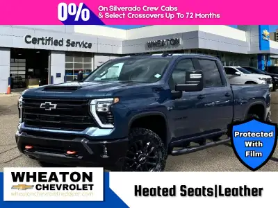 Power through any terrain with the 2026 Chevrolet Silverado 3500HD LT in striking Lakeshore Blue Met...
