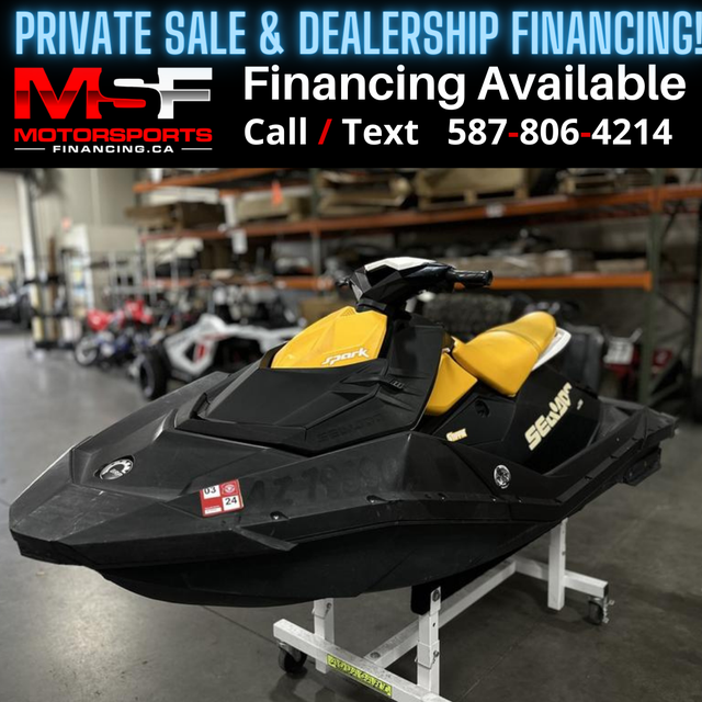 2019 SEADOO SPARK 2UP ROTAX ACE 900 (FINANCING AVAILABLE) in Personal Watercraft in Strathcona County - Image 2