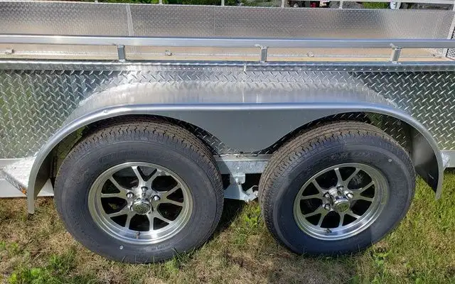 2026 All Aluminum Enbeck 7 x 18' Tandem - 17" sides in Cargo & Utility Trailers in Muskoka - Image 10