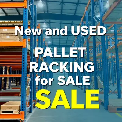 NEW USED Pallet Racking BUY SELL DELIVER INSTALL TEARDOWN REPAIR, View more