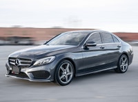 2015 Mercedes Benz C-400 AMG PKG Black Exterior on Beige Interior comes with Navigation and Back up... (image 2)