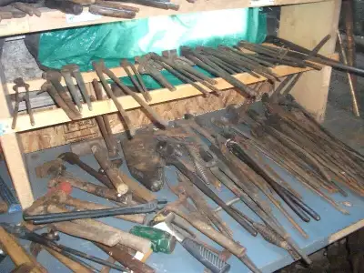 Blacksmith Tongs, Hammers, Vises, View more
