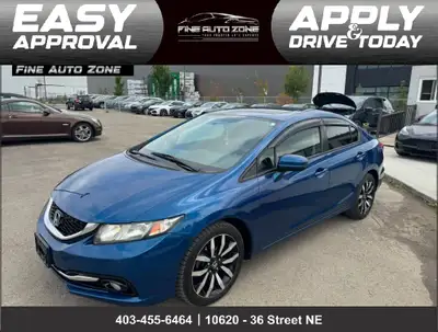 2015 Honda Civic Touring | Sunroof | Backup Camera | 211,158 KM 1.8L I4 Engine FWD Sunroof Backup Ca...