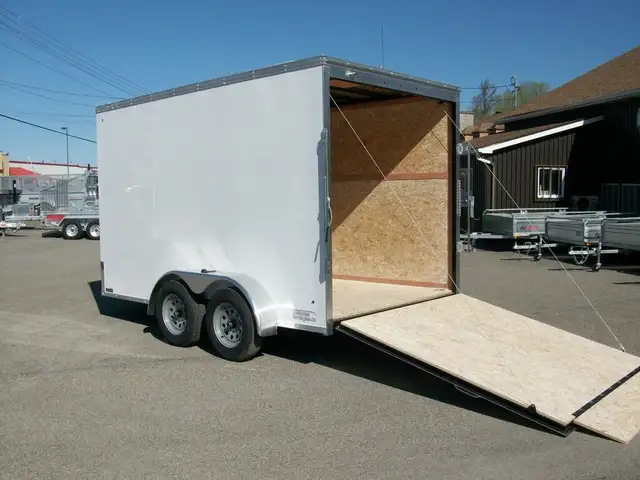2025 Weberlane CARGO 7' X 12' V-NOSE 7'HT RAMPE VTT MOTO TRACTEU in Cargo & Utility Trailers in Laval / North Shore - Image 12
