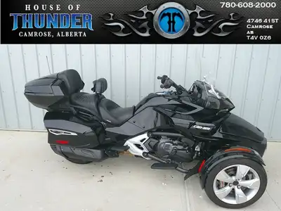 Stand out on every ride with the 2023 Can-Am Spyder F3 LTD — a premium three-wheel cruiser built for...