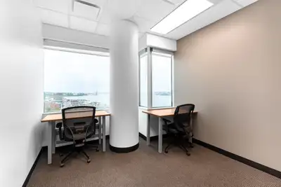 Get started right away with a ready-to-use office space to rent for two. Make a home for your busine...