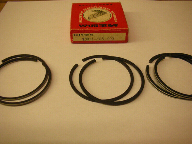 NOS OEM Honda Piston Rings 1st Over fit CA72 CB 72 CL 72 in Other in Stratford