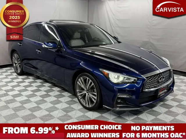 2022 INFINITI Q50 Sport Tech AWD - NO ACCIDENTS/FACTORY WARRANTY