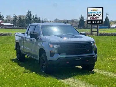 2024 Chevrolet Silverado 1500 Custom Trail Boss 8-Speed Automatic, 4WD, Black Cloth. 4WD 2.7L I4 Tur...