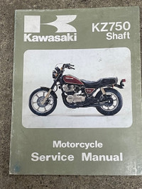 Sm191 Kawasaki KZ750 Shaft  Z750 ZN750 ZN700 Service Manual