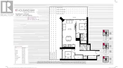 The one of most popular for the student of UofT! 1000 bay, bright & spacious two bedrooms corner uni...