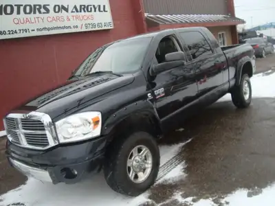 NORTH POINT MOTORS...CALL / TEXT 780-224-7791 FINANCING AVAILABLE CHECK OUT THIS 09 DODGE RAM 3500HD...