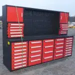 NEW 40 DRAWER 10 FT WORK TOOL BENCH & CABINETS 10FT40D in Tool Storage & Benches in Regina - Image 3