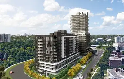 Brand New 2-bedroom Rental in North York!  York Mills Rd. & DVP!, View more