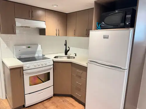 Lovely 1 bedroom basement apartment with ensuite laundry and separate entrance in near Danforth Ave....
