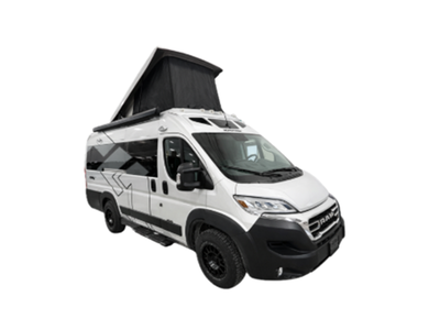 Roadtrek Class B gas motorhome Play Tuff SL highlights: Storage Organizer Sport-Inspired Leatherette...