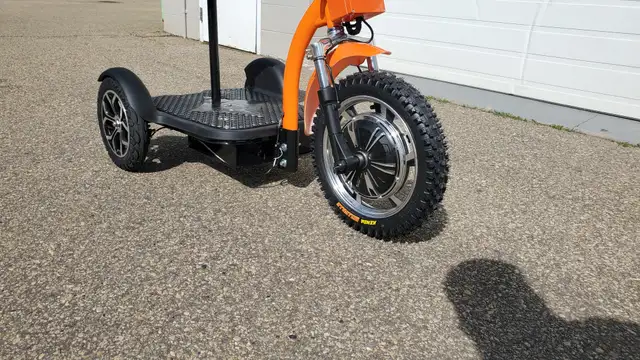 2025 3 wheel new models! Electric Mobility Scooter Alpha M Foldi in Scooters & Pocket Bikes in Edmonton - Image 6