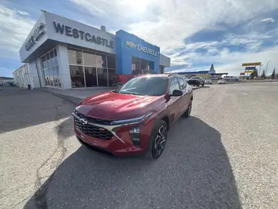 WAS: $29999 NOW: $26995 plus taxes and licensing feesIntroducing the 2025 Chevrolet Trax 2RS in a ca...