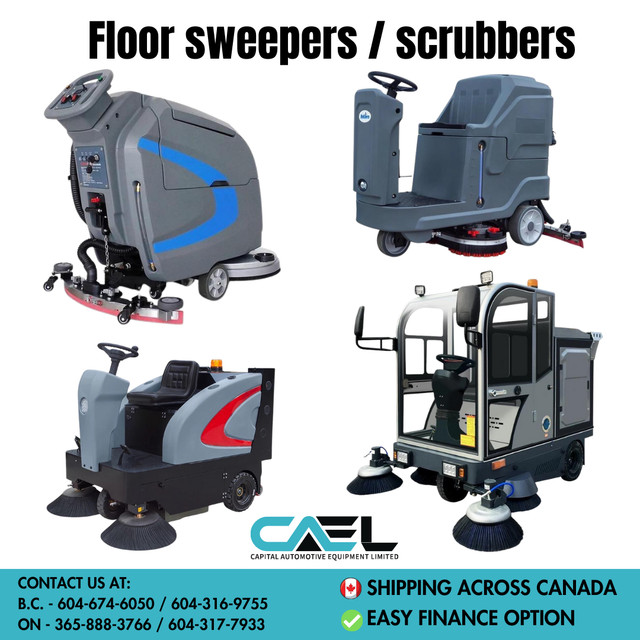 Automatic Driving &amp; RIDE-ON automatic Floor Scrubber waranty in Other in Whitehorse