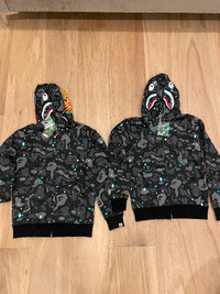 **BAPE BAPE BAPE** HOODIES ALL COTTON NEW STYLES