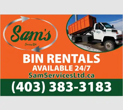 Bin Rentals Calgary & Surrounding Areas – Fast Delivery & Pickup, View more