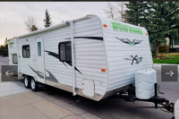 RV 29" foot travel trailer Wildwood Xlite  , 3,700 dry weigh