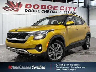 The 2021 Kia Seltos EX AWD is a versatile and efficient compact SUV designed for confident year-roun...