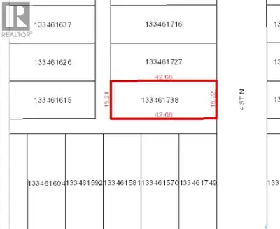 Vacant lot for sale in a great town of Nipawin, SK! Zone R2 – (Residential District – detached home/...
