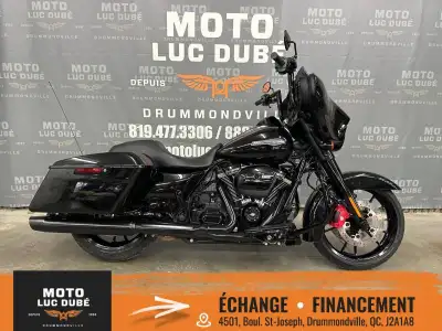 Harley-Davidson FLHX Street Glide 2022 SEULEMENT 12 845 KM BALANCE DE GARANTIE HARLEY-DAVIDSON 28/12...