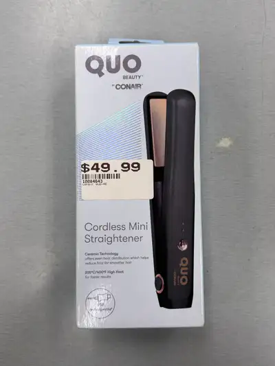 Conair Quo Beauty Mini Straightener - BRAND NEW, View more