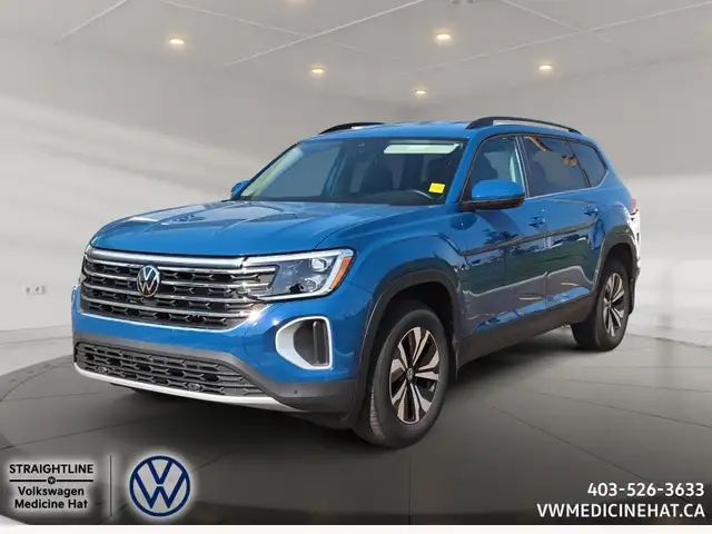 2025 Volkswagen Atlas Comfortline 7-Passenger, AWD, Remote Start